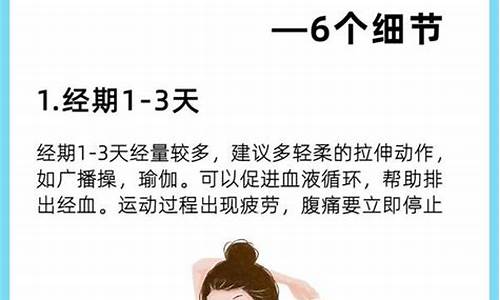 经期运动是否有影响？